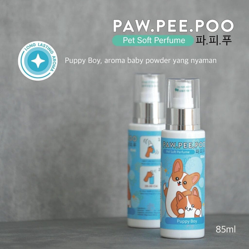PAWPEEPOO Parfume Anjing Puppy Boy 85ml no type Tidak ada merek 