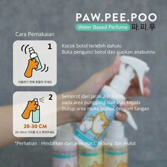 PAWPEEPOO Water Based Perfume for Pet 85ml no type Tidak ada merek 