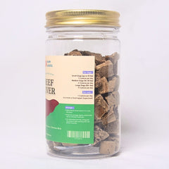 PAWSAGOL Snack Anijng Freeze Dried Beef Liver 50gr no type Tidak ada merek 