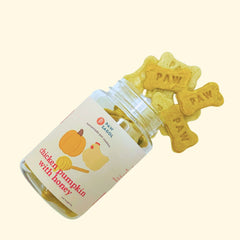 PAWSAGOL Snack Anjing Homemade Cookies Chicken Pumpkin 80gr no type Tidak ada merek 