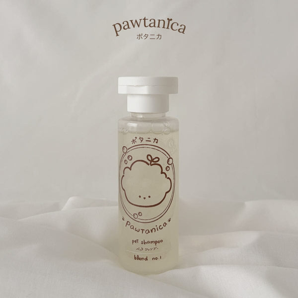 PAWTANICA Shampoo Anjing Kucing Organic Basic Shampoo 100ml Grooming Shampoo and Conditioner Pawtanica 