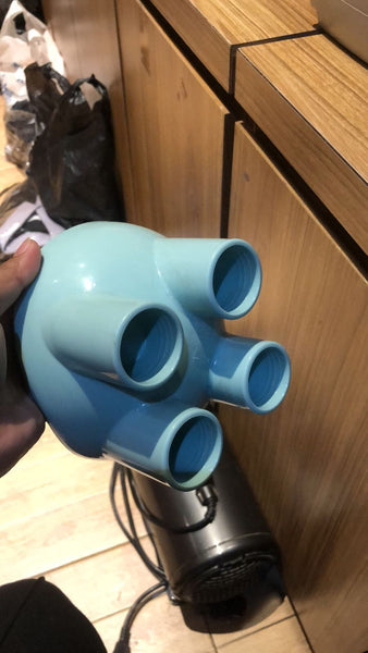 Pet Bowl Neck Protection Blue Pet Bowl Tidak ada merek 