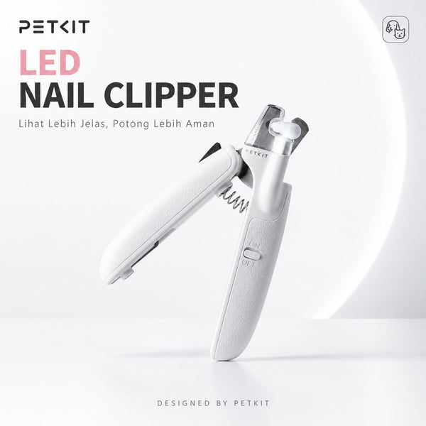 PETKIT Gunting Kuku Anjing Kucing LED Nail Clipper no type Tidak ada merek 