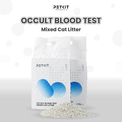 PETKIT Pasir Kucing Occult Blood Test Mixed Cat Litter 2.4KG no type Tidak ada merek 