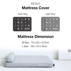 PETKIT Pet Bed DEEP SLEEP Mattress Medium no type Tidak ada merek 