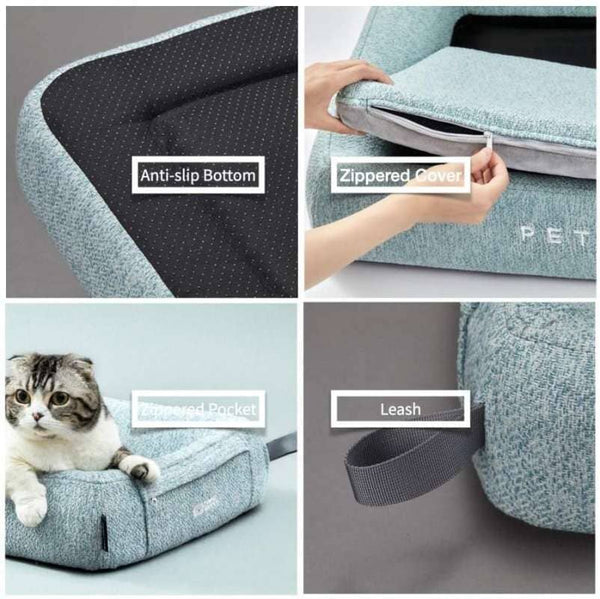 PETKIT Pet Bed Four Season Sleep Bed Large Pet Bed Tidak ada merek 