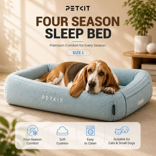 PETKIT Pet Bed Four Season Sleep Bed Large Pet Bed Tidak ada merek 