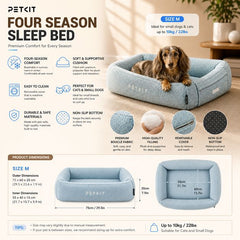 PETKIT Pet Bed Four Season Sleep Bed Medium Pet Bed Tidak ada merek 