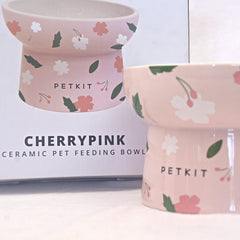 PETKIT Tempat Makan Ceramic Bowl Cherry Pink Hobi & Koleksi > Perawatan Hewan > Aksesoris Hewan Tidak ada merek 