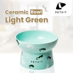 PETKIT Tempat Makan Ceramic Bowl Light Green no type Petkit 