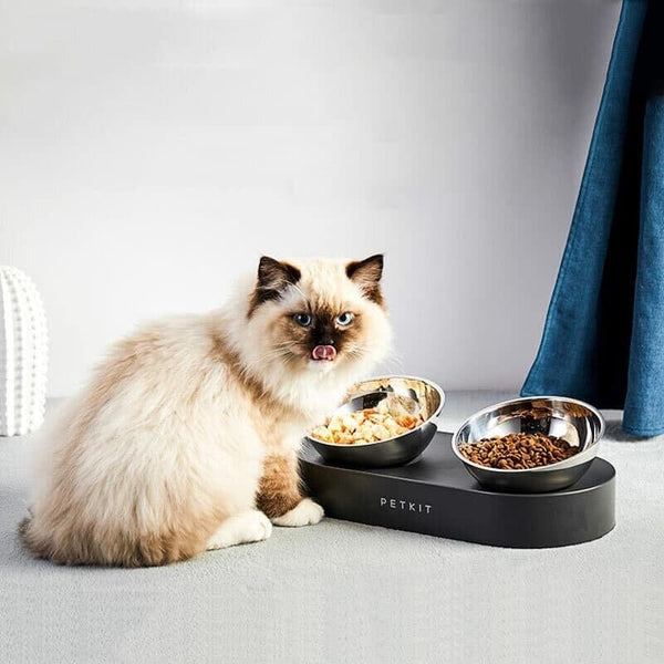 PETKIT Tempat Makan Fresh Nano METAL Double Adjustable Feeding Bowl no type Tidak ada merek 