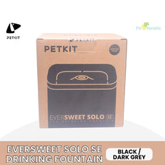 PETKIT Tempat Minum Hewan Solo SE Smart Drinking Fountain Black no type Tidak ada merek 
