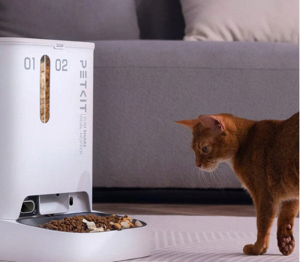 PETKIT Yumshare Dual Hopper With Camera Smart Feeder Food Dispenser PETKIT 