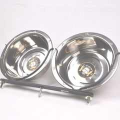 PETOPIA BOWL260 Tempat Makan Stainless Steel With Hanger 22cm no type Tidak ada merek 