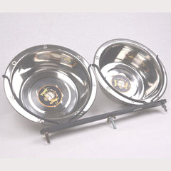PETOPIA BOWL260 Tempat Makan Stainless Steel With Hanger 22cm no type Tidak ada merek 