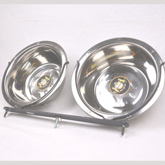 PETOPIA BOWL270 Tempat Makan Stainless Steel with Hanger 26cm no type Tidak ada merek 