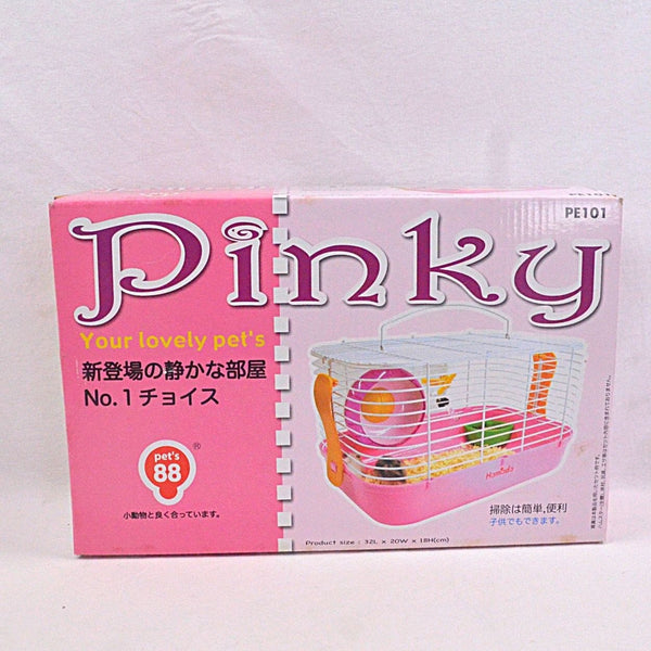 PETS88 Kandang Hamster PE101 Hamster Cage Pinky no type Tidak ada merek 