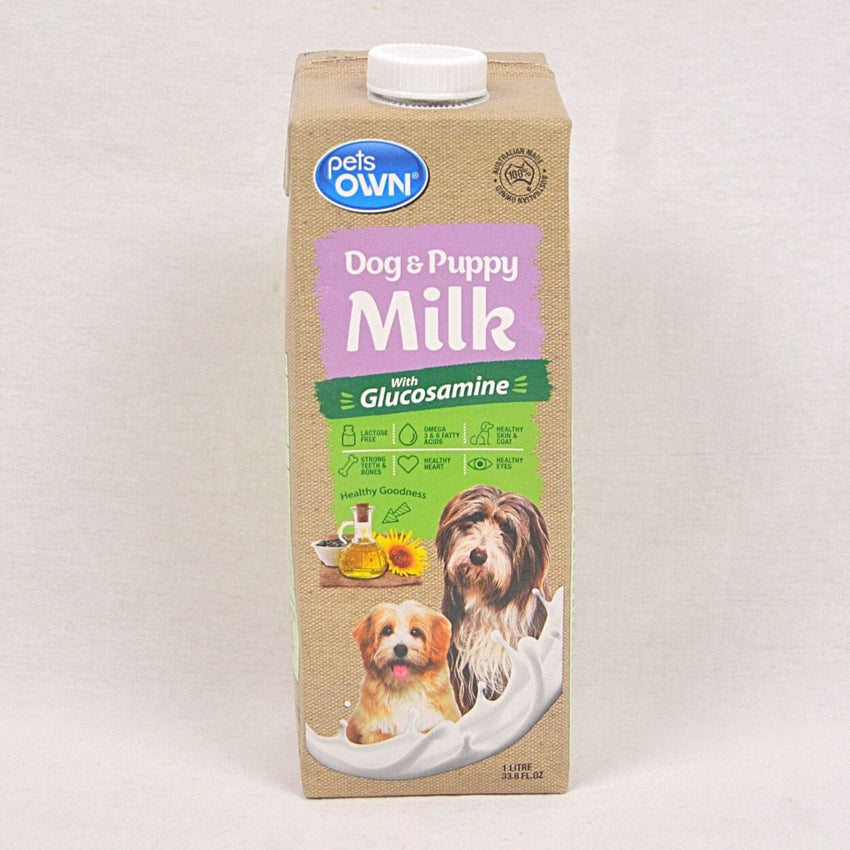 PETSOWN Susu Anjing Puppy and Dog Milk with Glucosamine 1L no type Tidak ada merek 