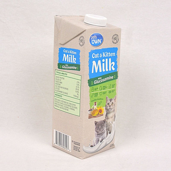 PETSOWN Susu Kucing Kitten and Cat Milk with Glucosamine 1L no type Tidak ada merek 