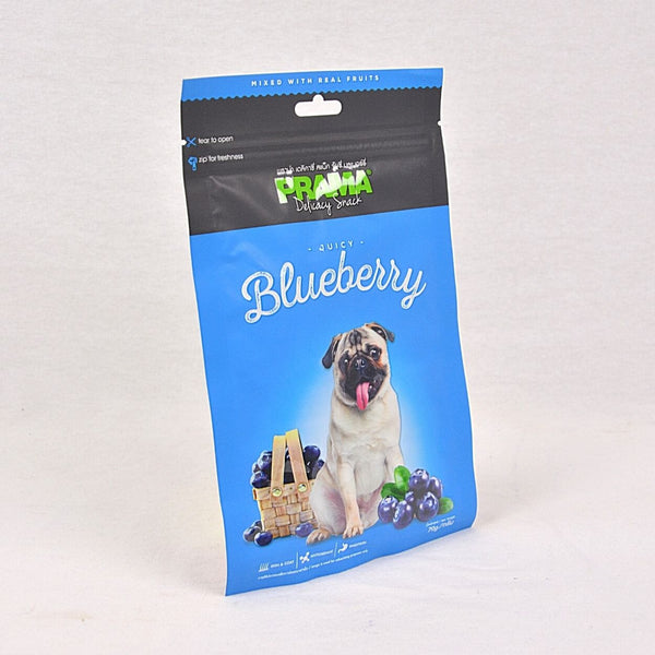 PRAMA Snack Anjing Juicy BLUEBERRY 70gr no type Tidak ada merek 