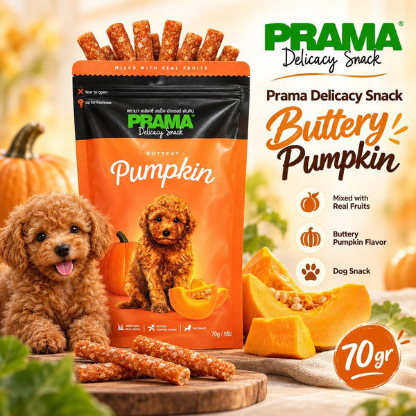 PRAMA Snack Anjing Pumpkin 70gr no type Tidak ada merek 