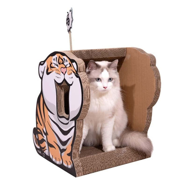 PURLAB Garukan Kucing Cat Scratching Tiger– Pet Republic Indonesia