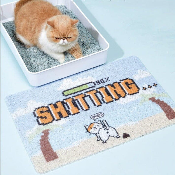 PURLAB Karpet Kucing Cat Litter Mat Game Console Cat Sanitation Pur Lab 