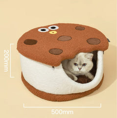 PURLAB Pet Bed Cookie House Pet Bed Pur Lab 