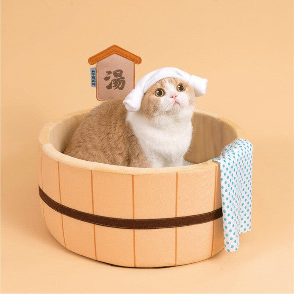 PURLAB Pet Bed Hot Spring Onsen Pet Bed Pur Lab 