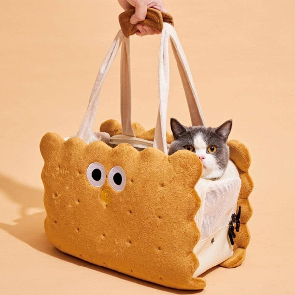 PURLAB Tas Kucing Cat Carrier Cookie Pet Bag Pet Republic Indonesia 