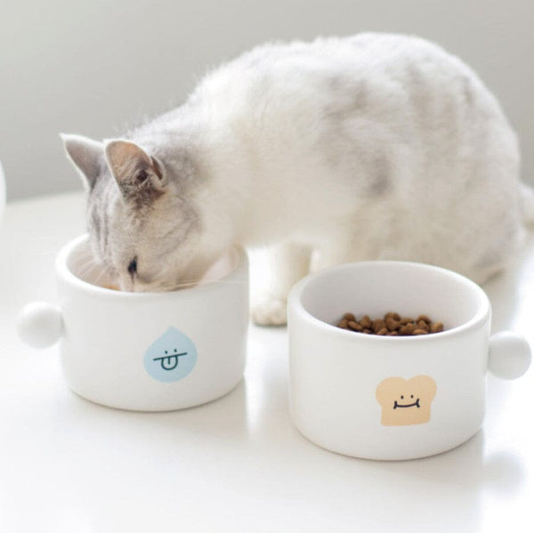 PURLAB Tempat Makan Ceramic Bowl Bread Pet Bowl Pur Lab 