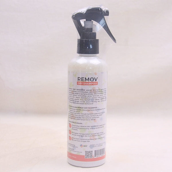 REMOV Dry Shampoo Fresh Berry 250ml Grooming Shampoo and Conditioner Remov 