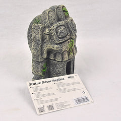 REPTIZOO Tempat Hiding Reptil STATUE Decor Replica ROCK Face 14.2cm no type Tidak ada merek 