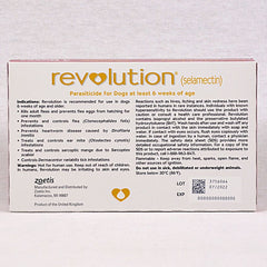 REVOLUTION Dog Flea and Tick Drop RED 1,0ml 1pcs no type Tidak ada merek 