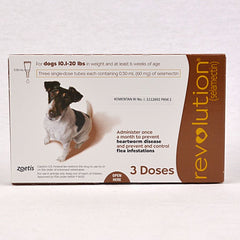 REVOLUTION Obat Kutu Anjing BROWN 0,50ml 1pcs no type Tidak ada merek 