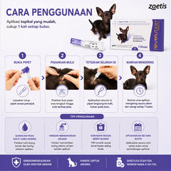 REVOLUTION Obat Kutu Anjing PURPLE 0,25ml 1pcs no type Tidak ada merek 