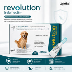 REVOLUTION Obat Kutu Anjing TEAL 2.0ml 1pcs no type Tidak ada merek 