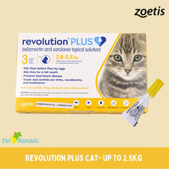 REVOLUTION Obat Kutu Kucing GOLD Plus 0,25ml 1pcs no type Tidak ada merek 