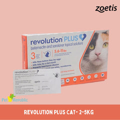 REVOLUTION Obat Kutu Kucing Plus 0,5ml ORANGE 1pcs no type Tidak ada merek 