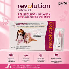 REVOLUTION Obat Kutu MAUVE Puppy Kitten 0,25ml 1pcs no type Tidak ada merek 