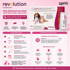 REVOLUTION Obat Kutu MAUVE Puppy Kitten 0,25ml 1pcs no type Tidak ada merek 