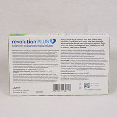 REVOLUTION Plus Obat Kutu Kucing Cat Green 5.1-10kg no type Revolution 