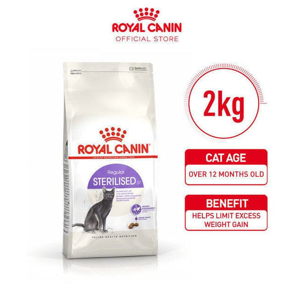ROYALCANIN Cat Food Sterilised 37 2kg no type Tidak ada merek 