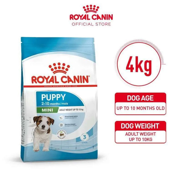 ROYALCANIN Makanan Anakan Anjing Mini Puppy 4kg no type Tidak ada merek 