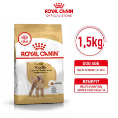 ROYALCANIN Makanan Anjing Khusus Poodle 1.5kg no type Tidak ada merek 
