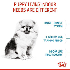 ROYALCANIN Makanan Anjing Mini Indoor Puppy 1.5kg no type Tidak ada merek 