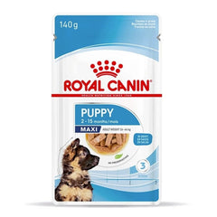 ROYALCANIN Makanan Basah Anjing Maxi Puppy Pouch 140 gr Dog Food Wet Royal Canin 