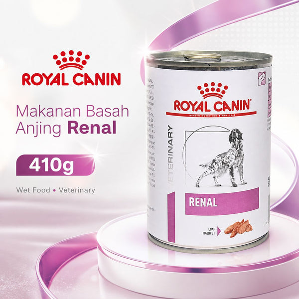 ROYALCANIN Makanan Basah Anjing Renal 410g no type Tidak ada merek 