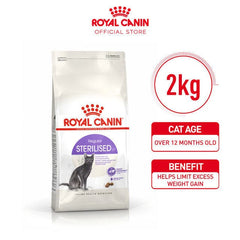 ROYALCANIN Makanan Kucing Cat Food Sterilised 37 2kg no type Tidak ada merek 