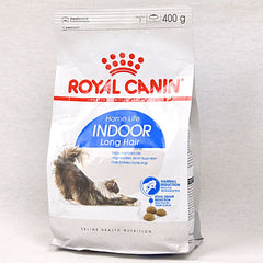 ROYALCANIN Makanan Kucing Feline Indoor LONG Hair 400gr no type Tidak ada merek 
